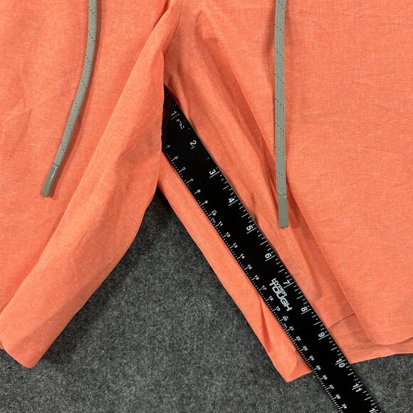 Outerknown Board Shorts Men's 31 Coral Swim Trunks Drawstring Surf Zip Pocket - Picture 7 of 13